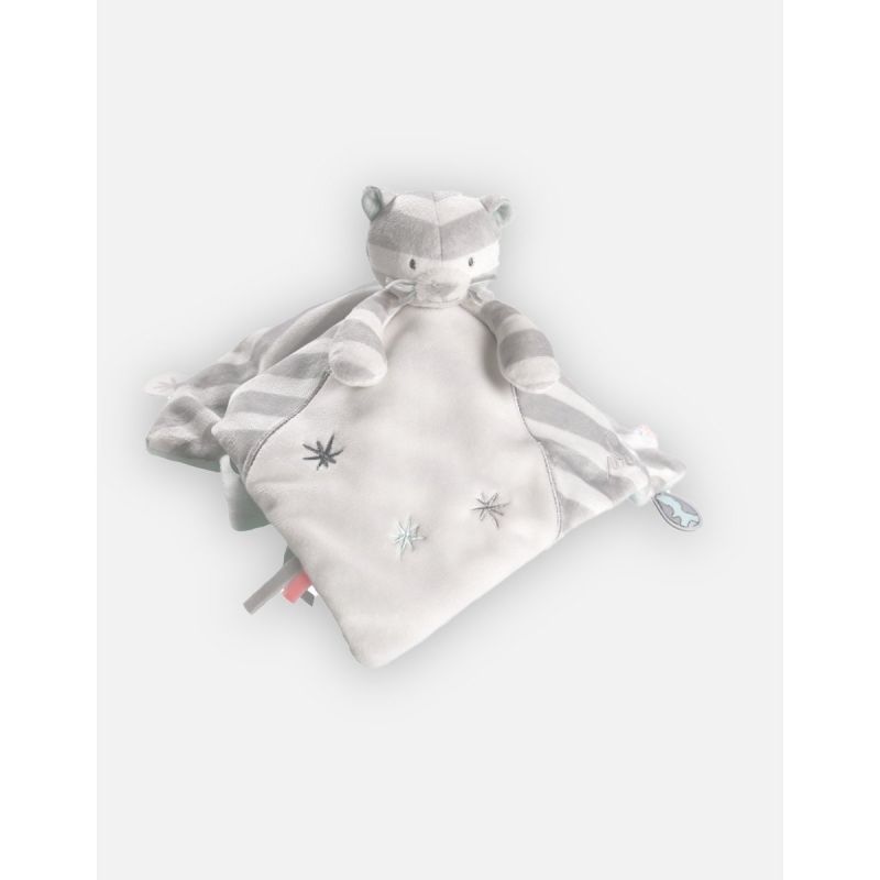  - anna et milo - plat tigre blanc gris 25 cm 